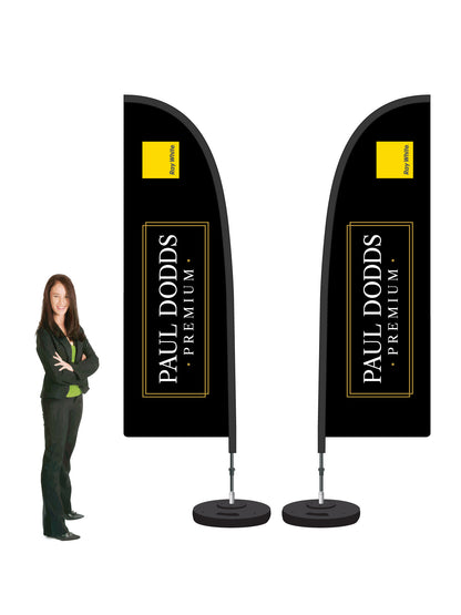 Durapole® Flex Flag and Display - Double-Sided || Ray White REAL ESTATE
