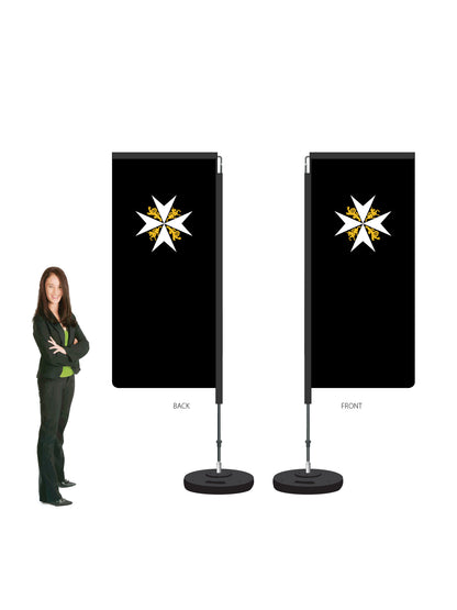 Custom Durapole Swing Flag & Display. Get a Free Mount* || St John