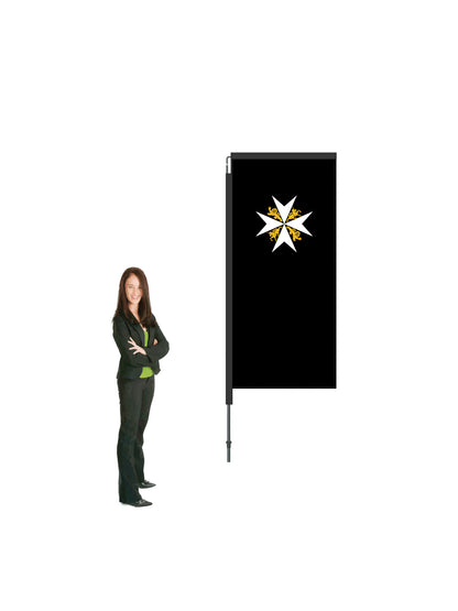 Custom Durapole Swing Flag & Display. Get a Free Mount* || St John
