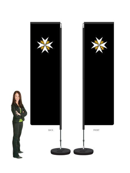 Custom Durapole Swing Flag & Display. Get a Free Mount* || St John