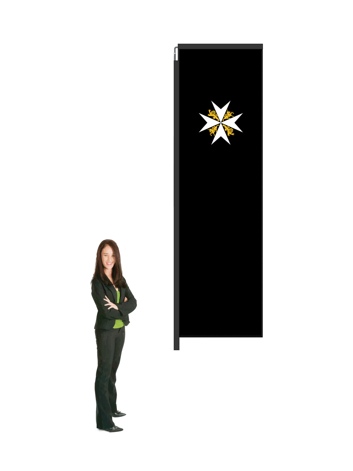 Custom Durapole Swing Flag & Display. Get a Free Mount* || St John