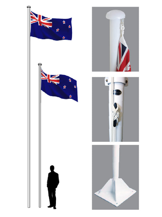 Supreme Flag Pole || Industrial Grade. Wholesale