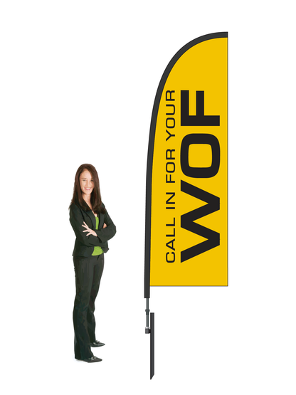 WOF Flag and Display.