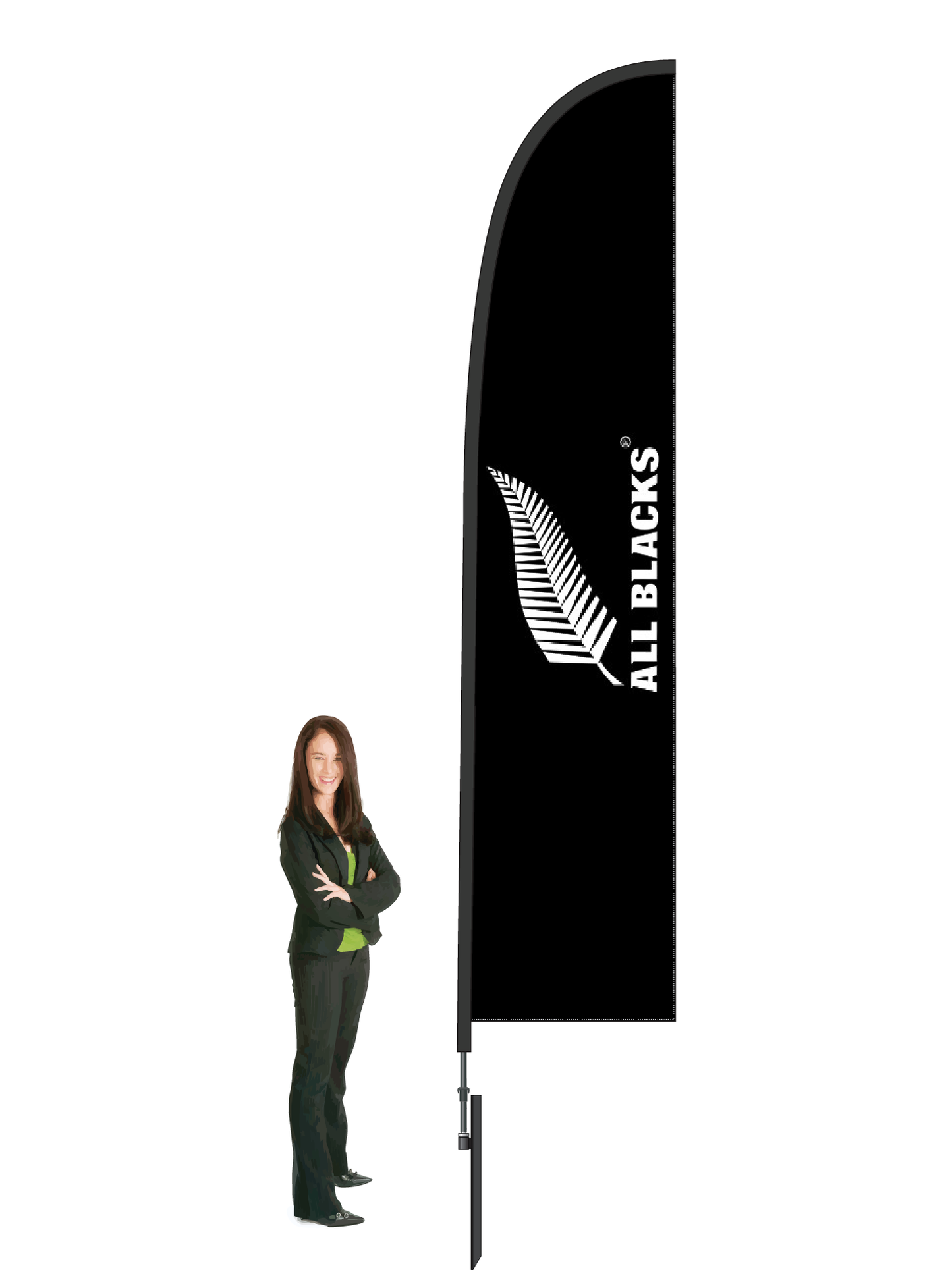All Blacks®  Durapole Flex Display