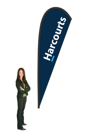 'Harcourts'  Durapole® Mayfly Single Sided. Small and Large
