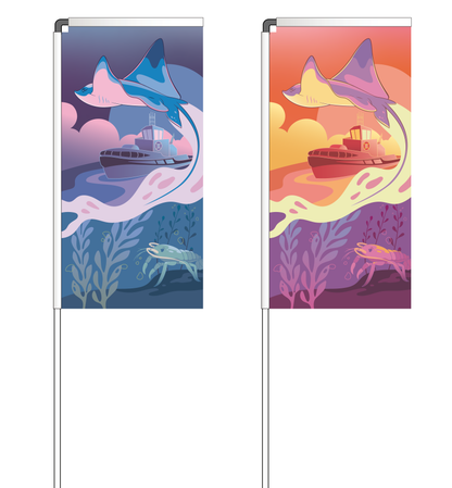 Portable Flag Displays