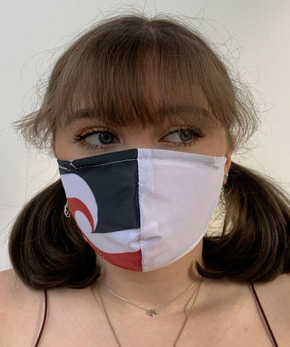 FACE MASKS. TINO RANGATIRATANGA DESIGN ADULT SIZE ONLY. PRICED FROM:
