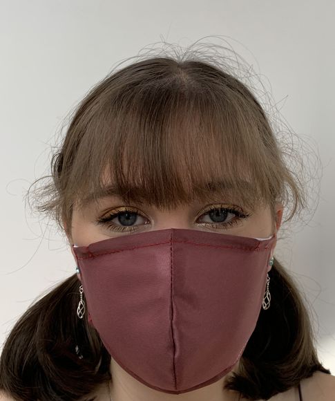 FACE MASK. SMART RED. ADULT AND YOUTH SIZES.   NOW ONLY $2.90!!