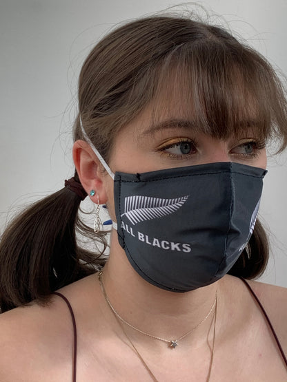 FACE MASKS WITH HELIX™ FILTER - ALL BLACKS® DESIGN ADULT AND YOUTH SIZES. PRICED FROM: