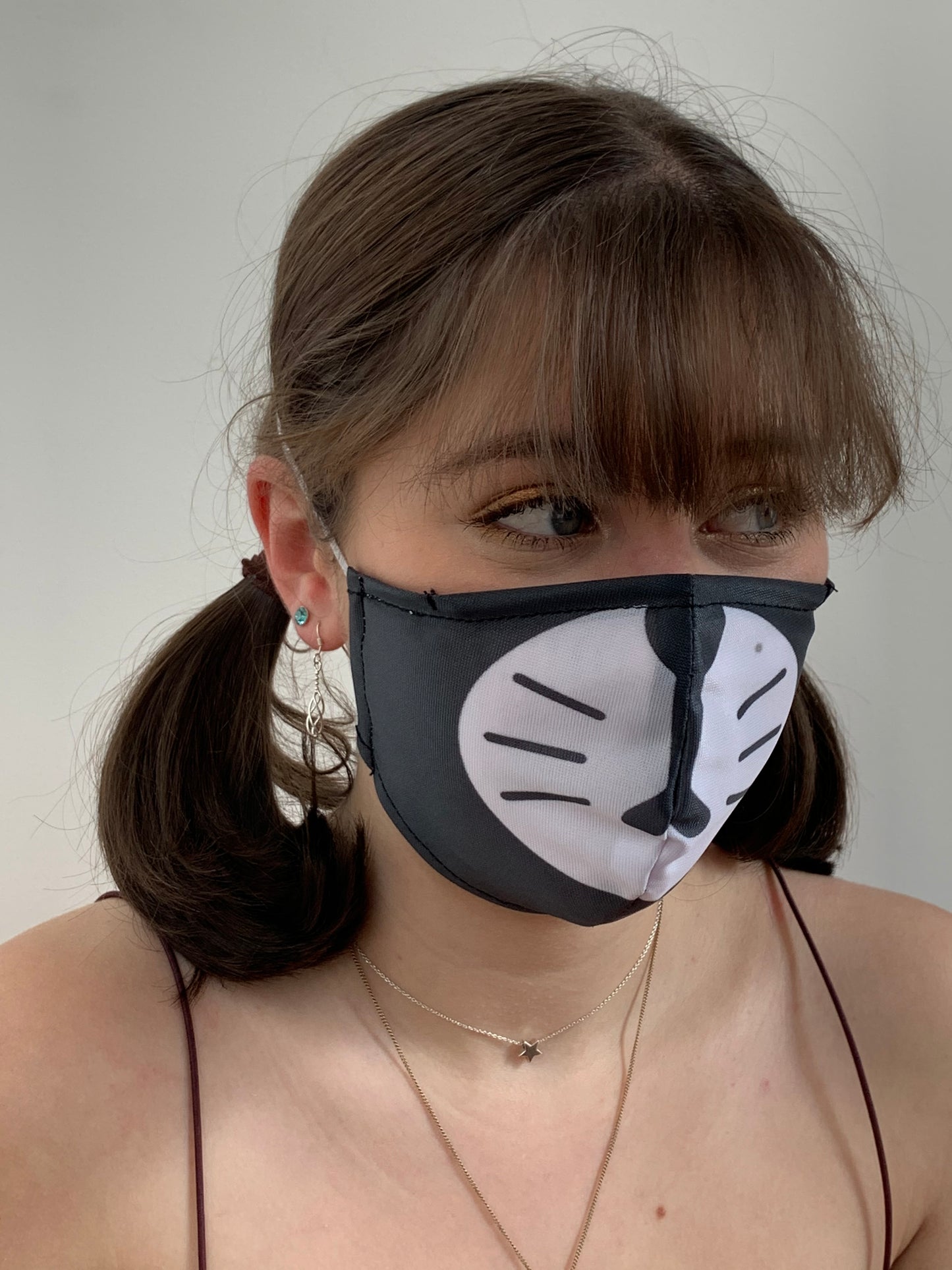 FACE MASKS. CHEEKY CAT DESIGN ADULT AND YOUTH SIZES. PRICED FROM: